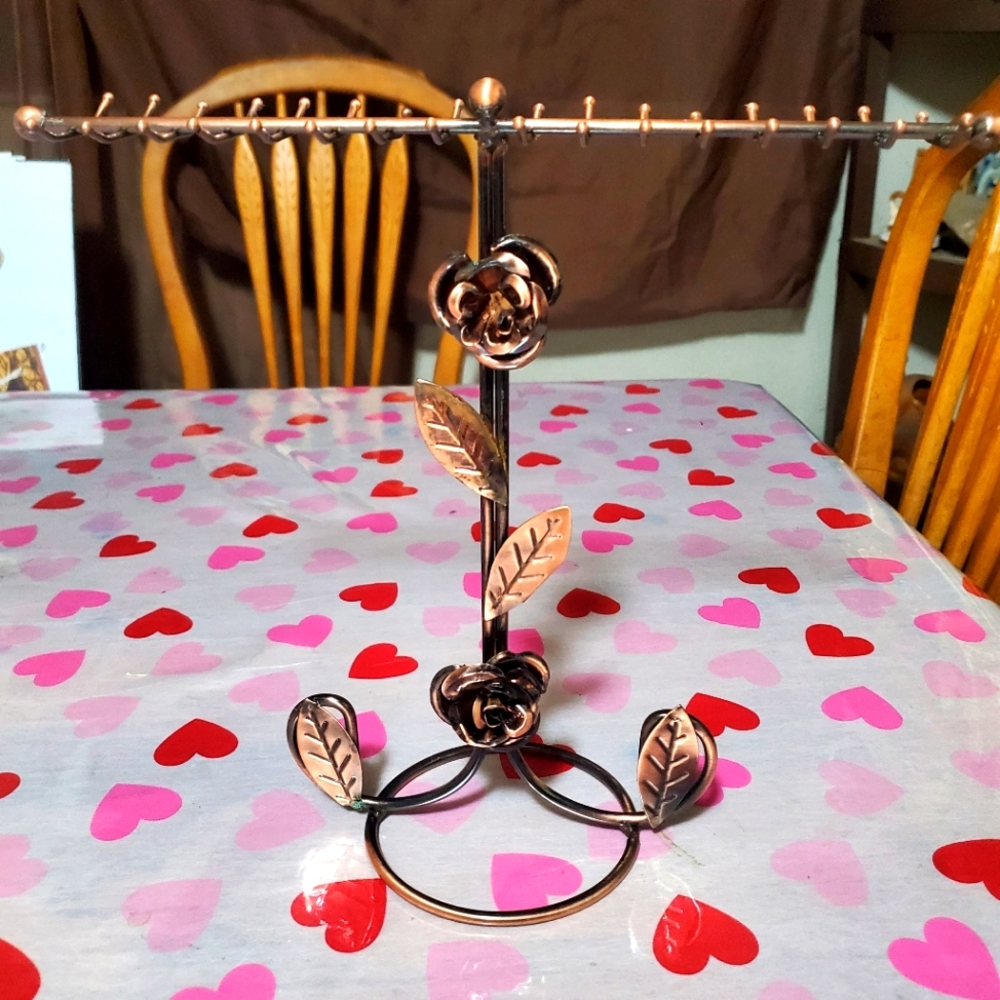 Bronze Necklace holder